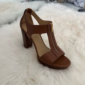 Brown Michael Kors heels